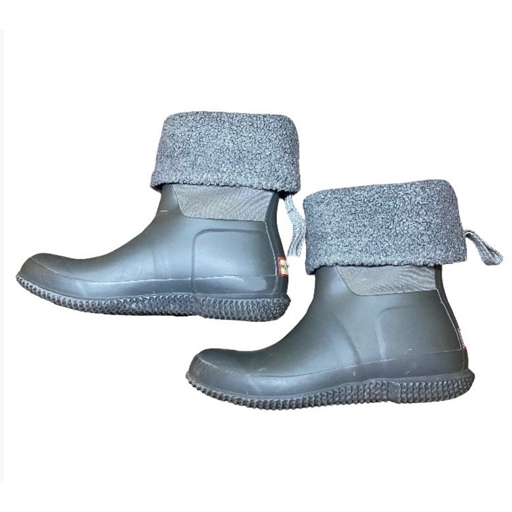 Hunter Original Insulated Roll Top Sherpa Boots Size 5